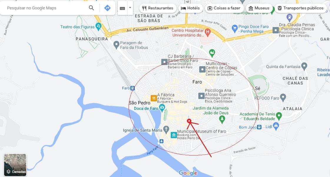 Faro Downtown Holiday Apartment ภายนอก รูปภาพ